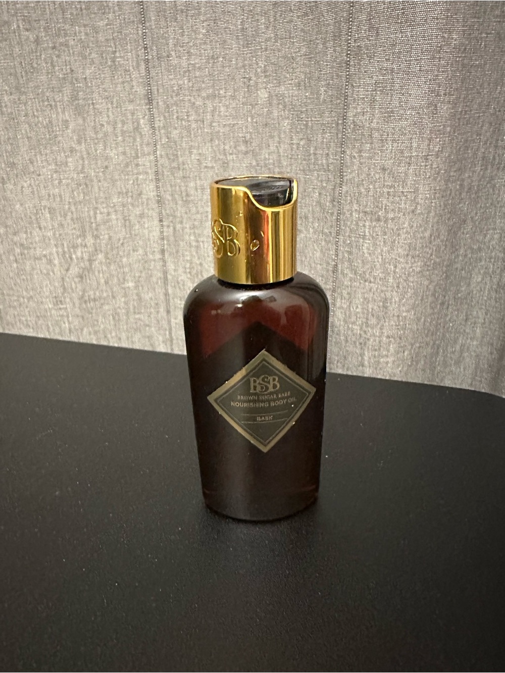 BSB Nourishing Body Oil — Brown Bottle with Gold Cap
